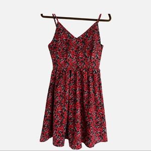 Ditsy Floral Shirred Cami Dress